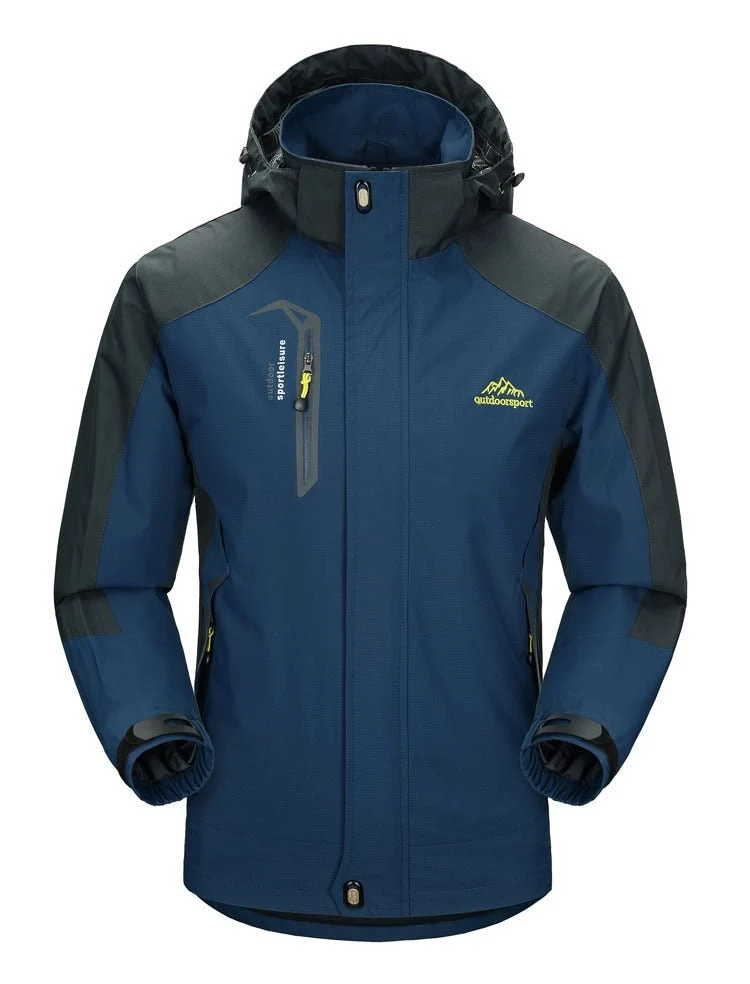Veste de randonnée / Hardshell imperméable, coupe-vent pour homme 650g "TRVLWEGO - Outdoorsport"