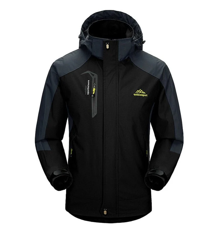 Veste de randonnée / Hardshell imperméable, coupe-vent pour homme 650g "TRVLWEGO - Outdoorsport"