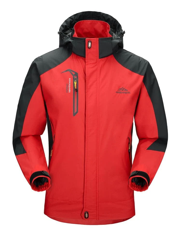 Veste de randonnée / Hardshell imperméable, coupe-vent pour homme 650g "TRVLWEGO - Outdoorsport"