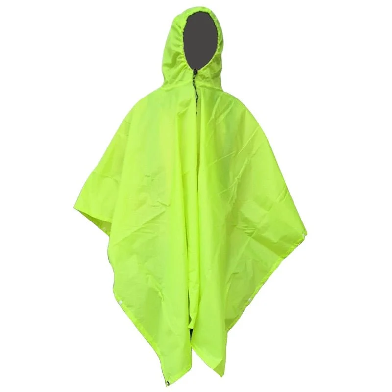 Poncho 3 en 1 imperméable en nylon ripstop "Raincoat"