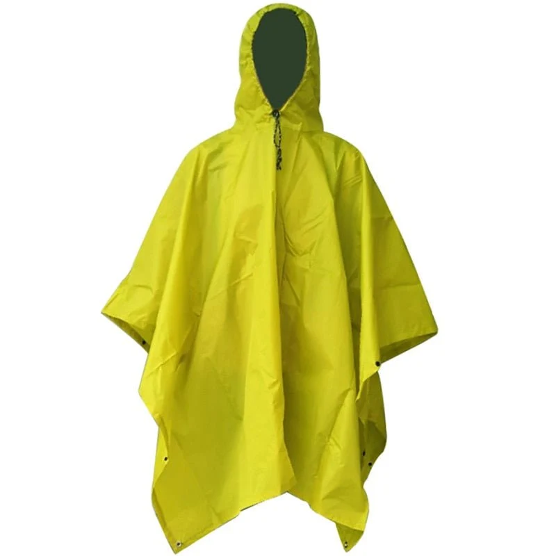 Poncho 3 en 1 imperméable en nylon ripstop "Raincoat"