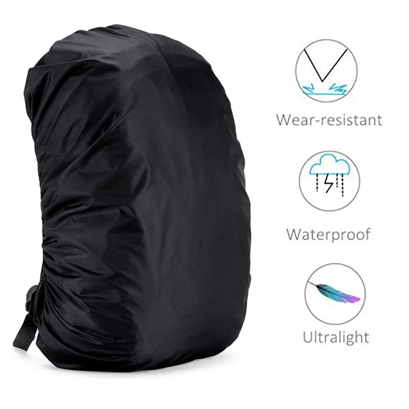 Couverture de pluie, housse anti-pluie (raincover) 35-40L / 90-120L "Vanchic - Rain Mochila"
