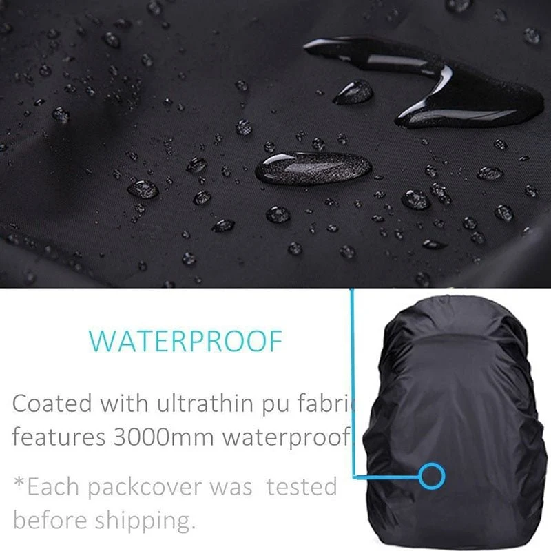Couverture de pluie, housse anti-pluie (raincover) 35-40L / 90-120L "Vanchic - Rain Mochila"