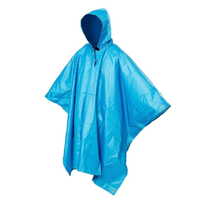 Poncho de pluie multifonctions 3 en 1 (tarp, auvent) "Tomshoo - TLM181"