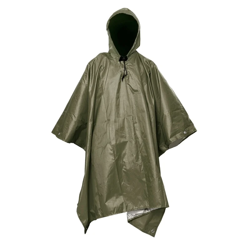 Poncho de pluie multifonctions 3 en 1 (tarp, auvent) "Tomshoo - TLM181"