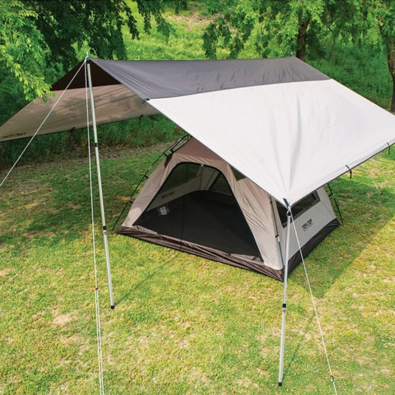 Tiges de support de tente réglables pour abri de plage / auvent "iSports - Camp"