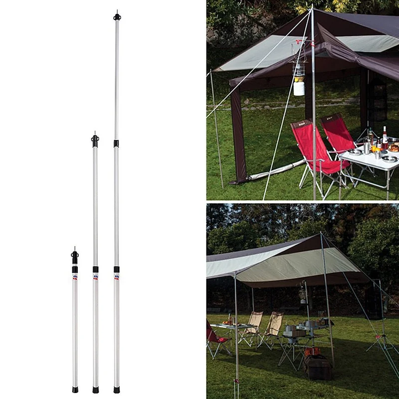 Tiges de support de tente réglables pour abri de plage / auvent "iSports - Camp"
