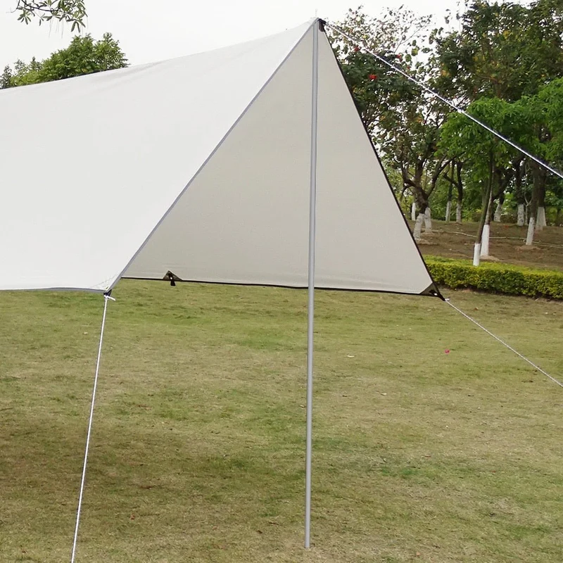 Barres de support de tente en aluminium réglables avec sac de rangement "HideWalker"