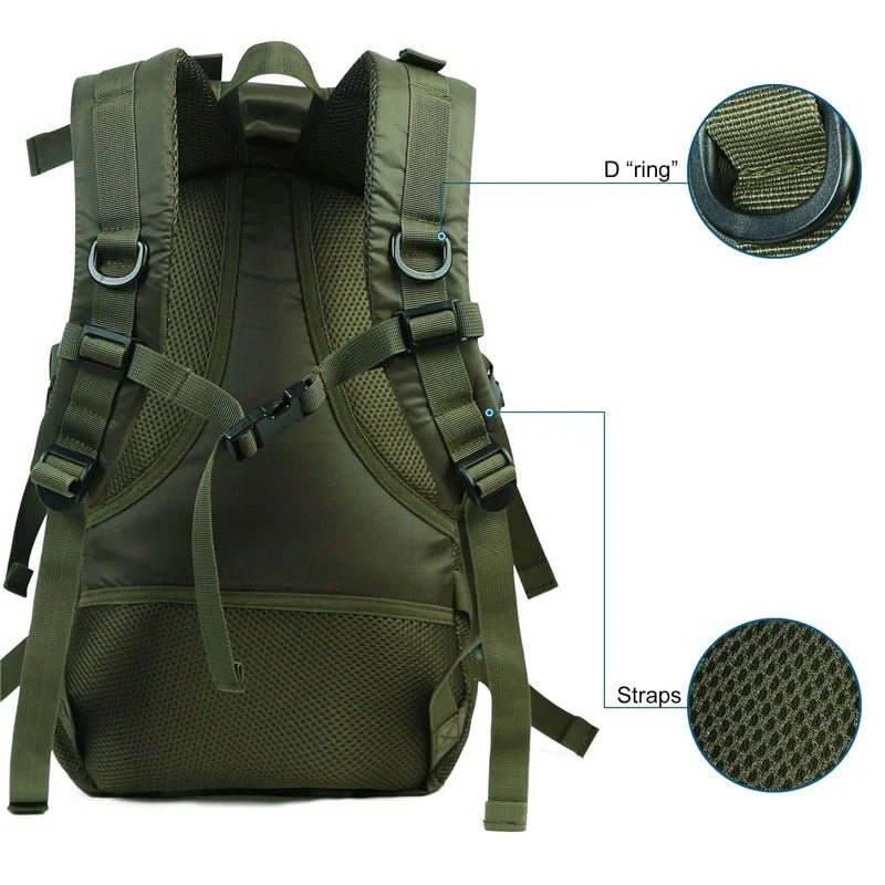 Sac à dos tactique / parachutisme léger en Nylon imperméable 30L "Greencity - LQ13159"
