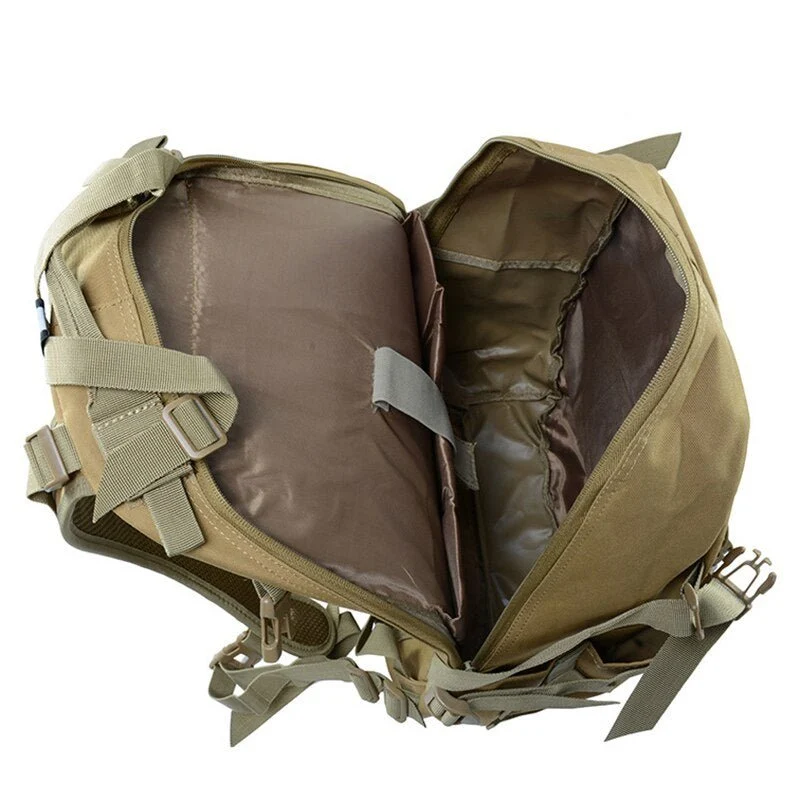 Sac à dos militaire tactique avec bandes réfléchissantes 40L "Scione - Backapcak outdoor"