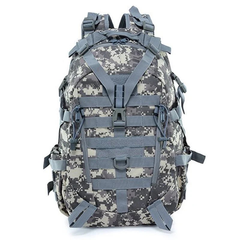 Sac à dos militaire tactique avec bandes réfléchissantes 40L "Scione - Backapcak outdoor"