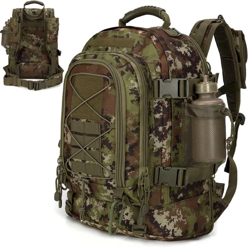 Sac à dos militaire tactique 60L avec passant MOLLE "LQArmy - LQ Tactical series"