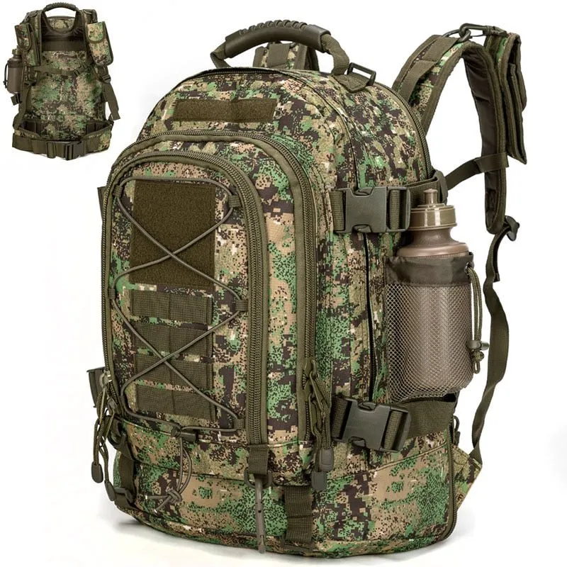 Sac à dos militaire tactique 60L avec passant MOLLE "LQArmy - LQ Tactical series"
