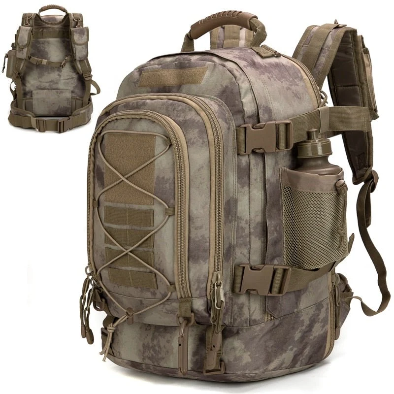 Sac à dos militaire tactique 60L avec passant MOLLE "LQArmy - LQ Tactical series"