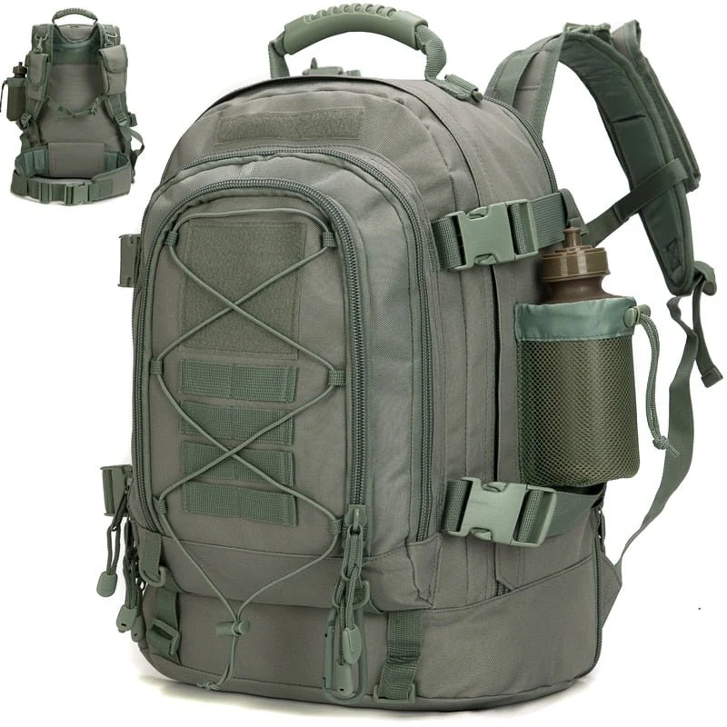 Sac à dos militaire tactique 60L avec passant MOLLE "LQArmy - LQ Tactical series"