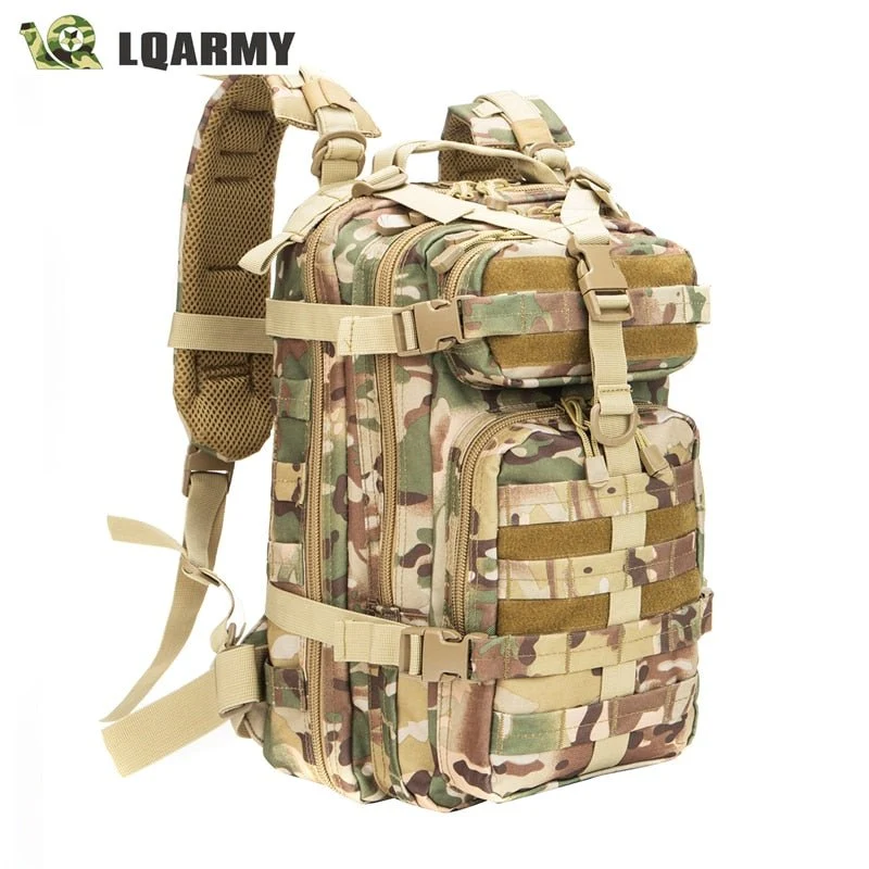 Sac à dos tactique en Nylon 1000D 30L "LQARMY - Tactical bagpack"