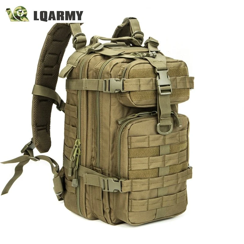 Sac à dos tactique en Nylon 1000D 30L "LQARMY - Tactical bagpack"