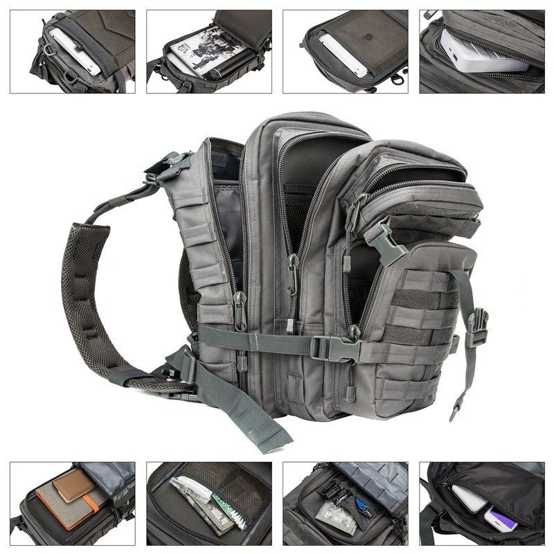 Sac à dos tactique en Nylon 1000D 30L "LQARMY - Tactical bagpack"