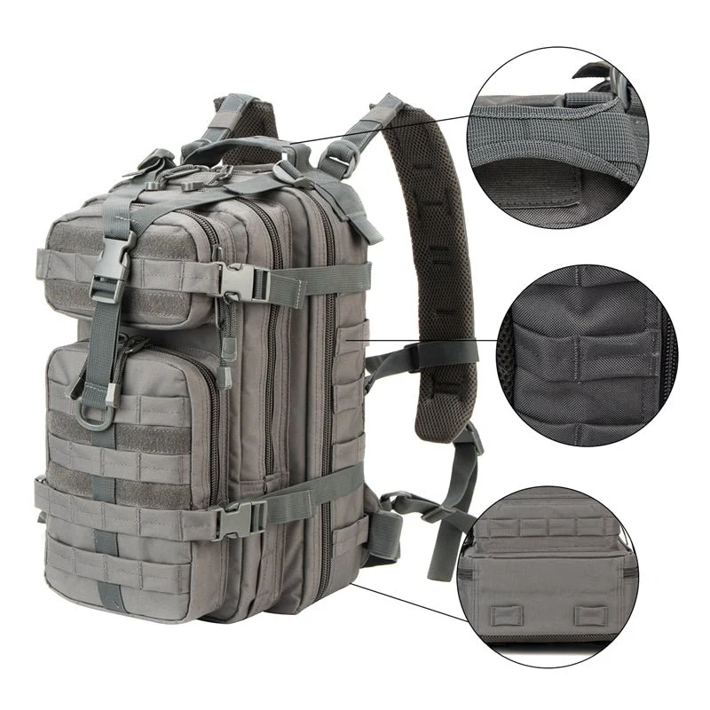 Sac à dos tactique en Nylon 1000D 30L "LQARMY - Tactical bagpack"