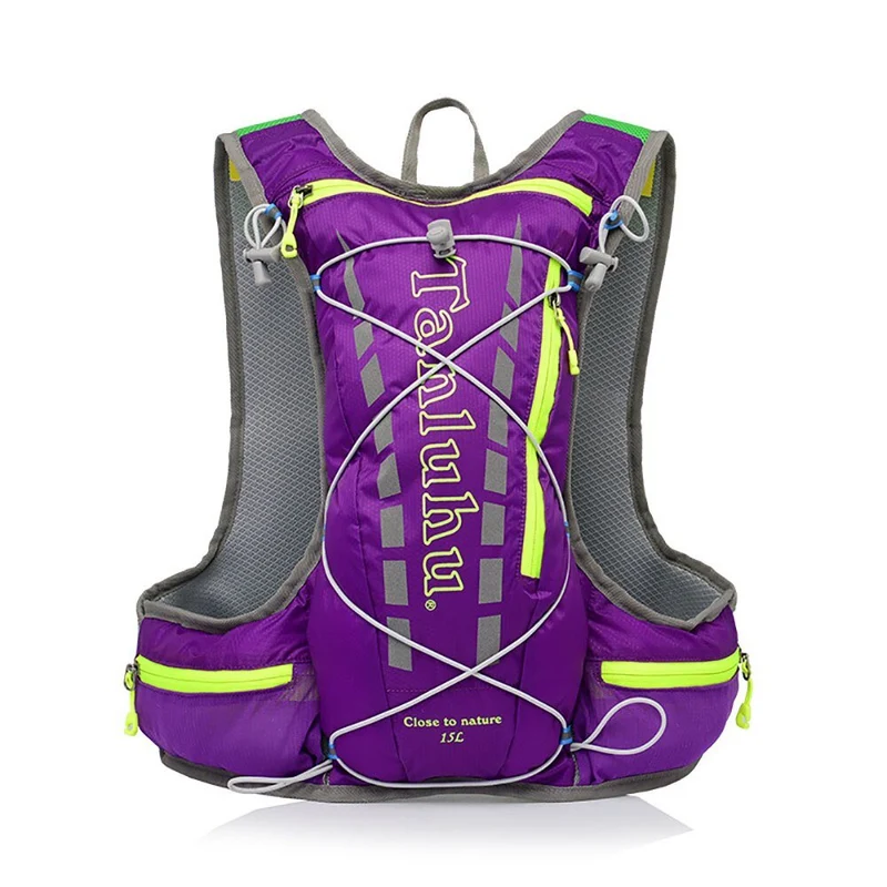 Sac à dos / gilet d'hydratation running ultraléger "Raptors Sports - Tanluhu 15L"