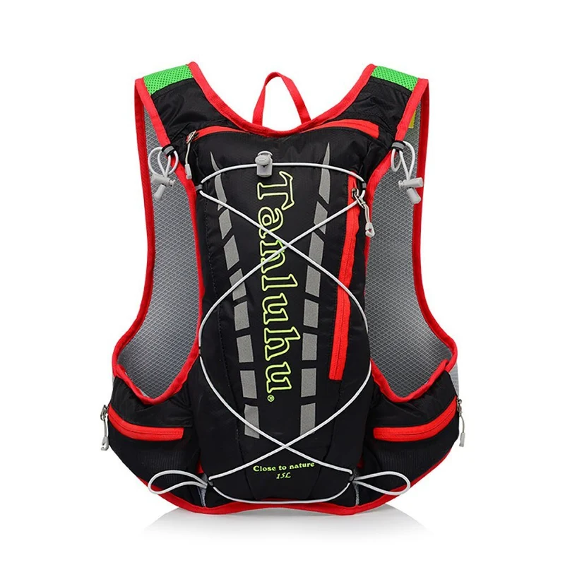 Sac à dos / gilet d'hydratation running ultraléger "Raptors Sports - Tanluhu 15L"