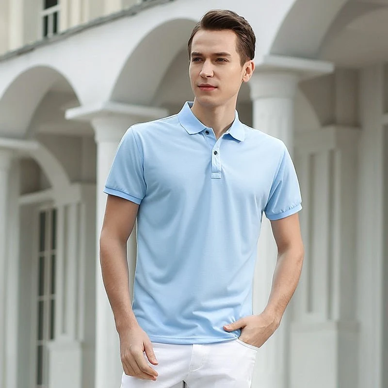 Polo manches courtes pour homme coupe slim "TFU - Casual fit"