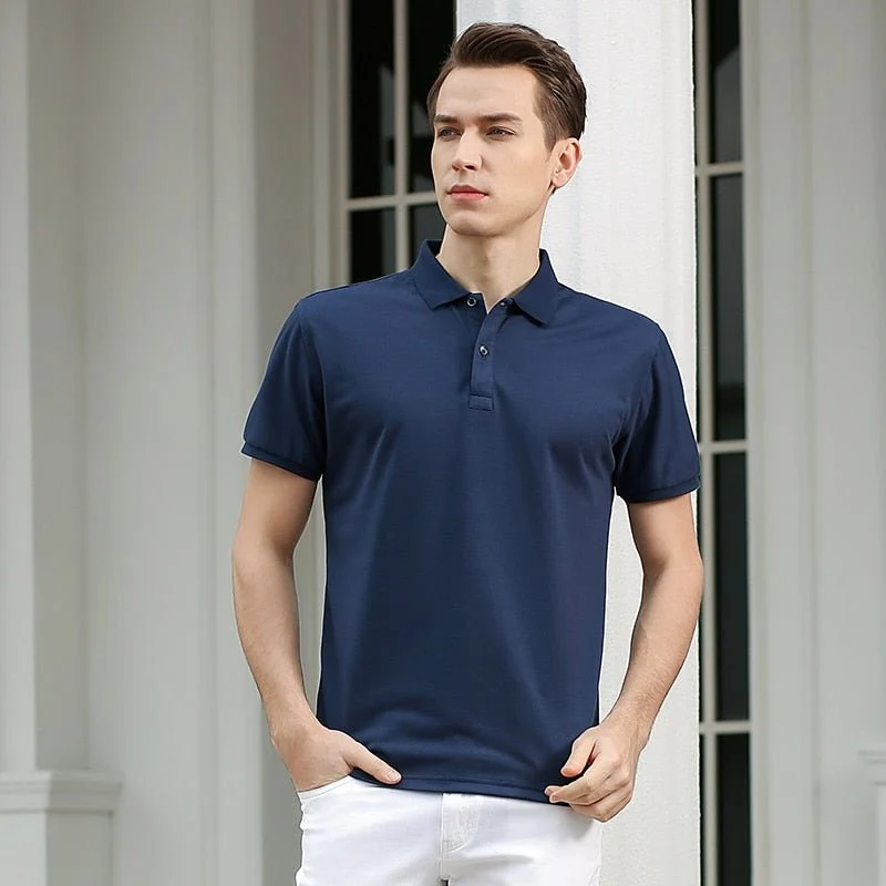 Polo manches courtes pour homme coupe slim "TFU - Casual fit"