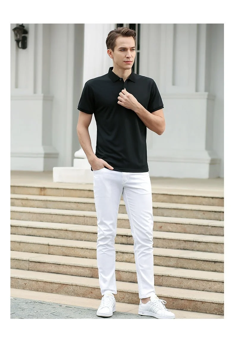 Polo manches courtes pour homme coupe slim "TFU - Casual fit"