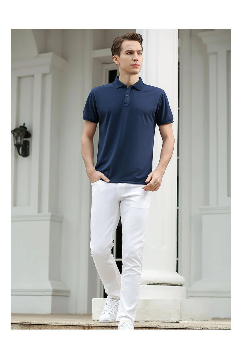 Polo manches courtes pour homme coupe slim "TFU - Casual fit"