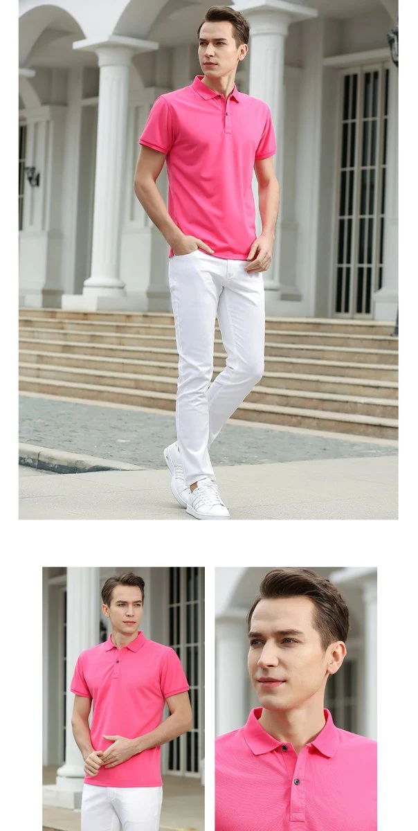 Polo manches courtes pour homme coupe slim "TFU - Casual fit"