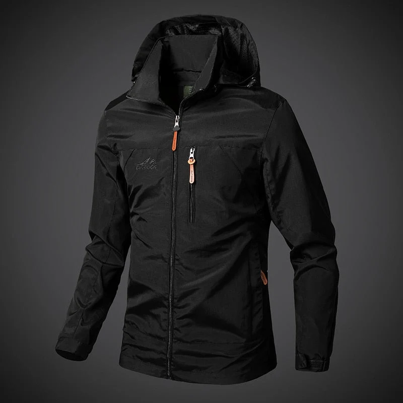 Veste de randonnée / trekking imperméable et respirante à capuche amovible "LNGXO – Outdoor"