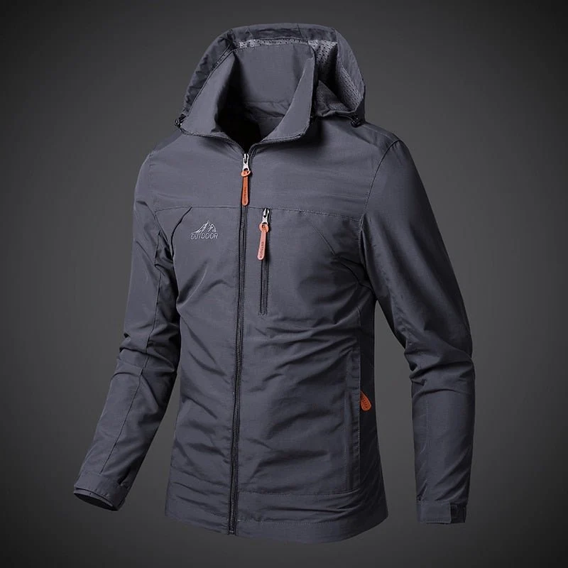 Veste de randonnée / trekking imperméable et respirante à capuche amovible "LNGXO – Outdoor"