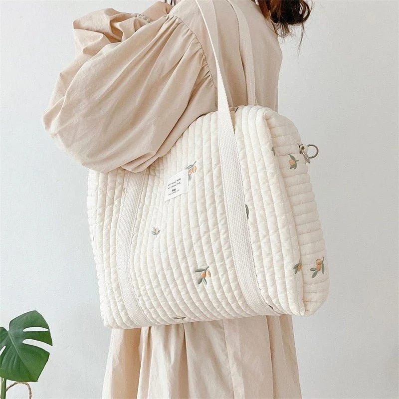 Sac de bagage en coton pour bébé "Facejoyous - Cute"