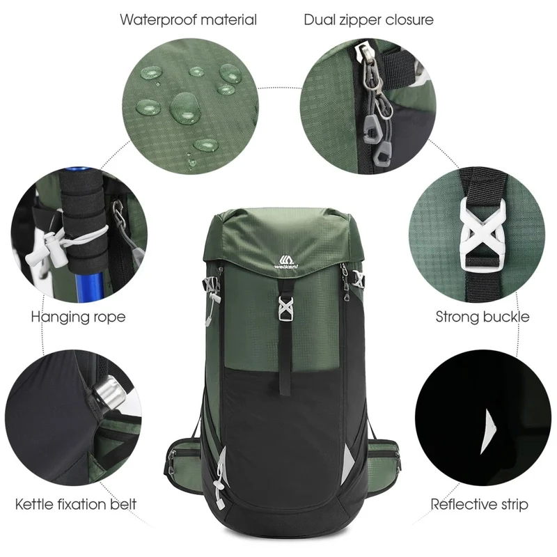 Sac à dos de randonnée / trekking imperméable 790g"Free Knight - Weikani 50L"