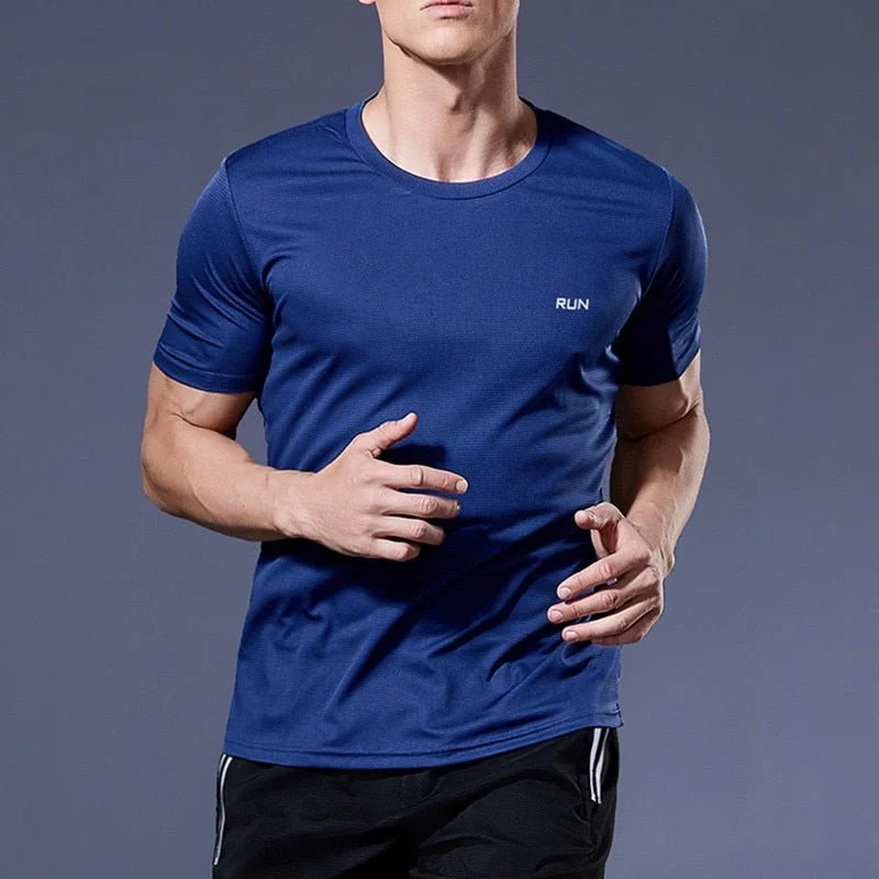 T-shirt en polyester à séchage rapide pour homme "GN Sports - Run"