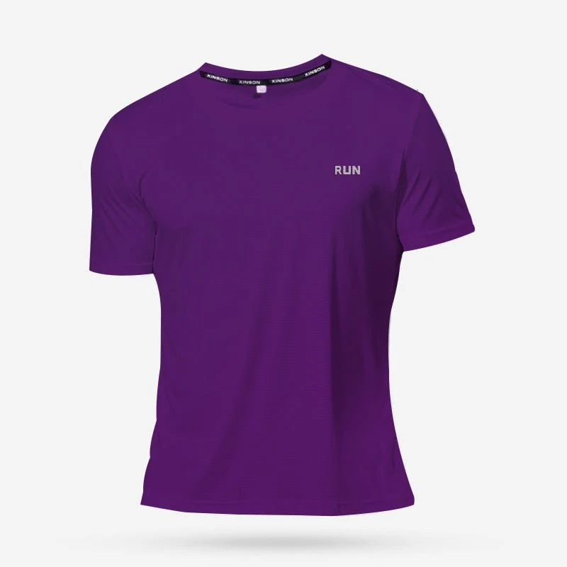T-shirt en polyester à séchage rapide pour homme "GN Sports - Run"