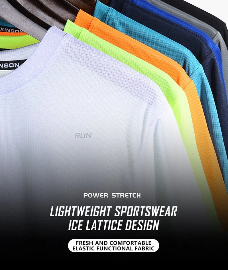 T-shirt en polyester à séchage rapide pour homme "GN Sports - Run"