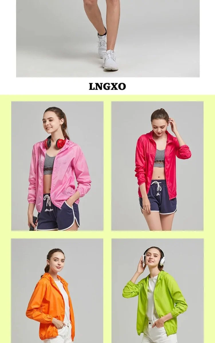 Veste coupe-vent hydrofuge ultraléger UPF50+ 120g "LNGXO - Ul-light Jacket"
