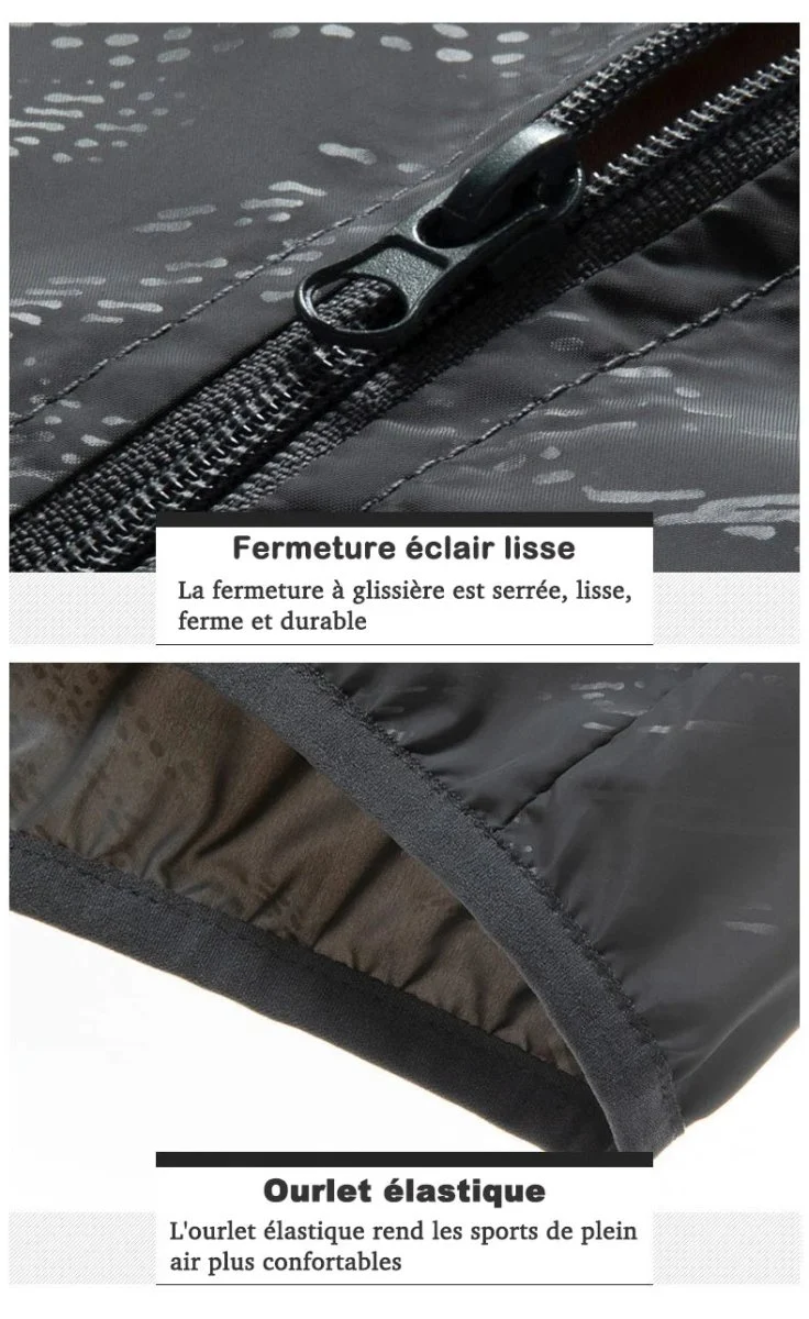Veste coupe-vent hydrofuge ultraléger UPF50+ 120g "LNGXO - Ul-light Jacket"