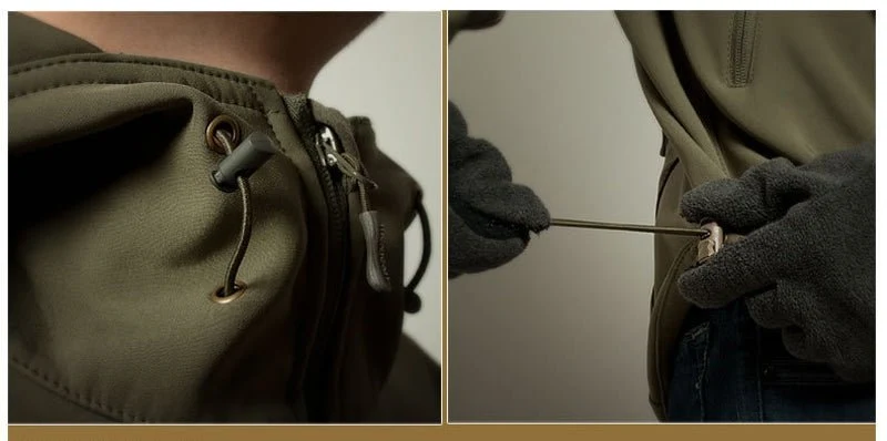 Veste tactique / coupe-vent imperméable pour homme "City Killer - Bomber"