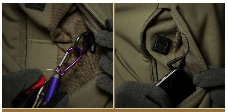 Veste tactique / coupe-vent imperméable pour homme "City Killer - Bomber"