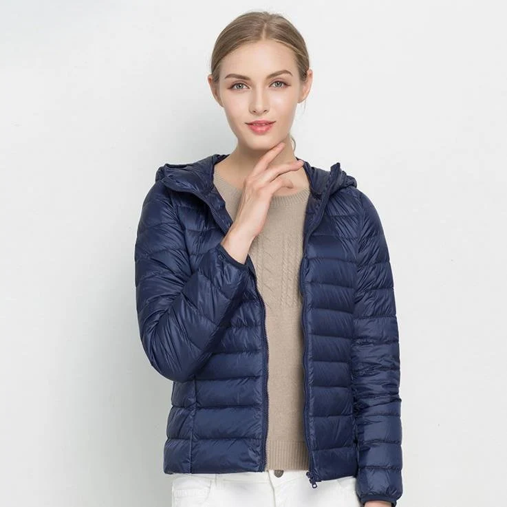 Doudoune ultra-légere à 90% de duvet de canard blanc 300g "Wygidne - lehtia"