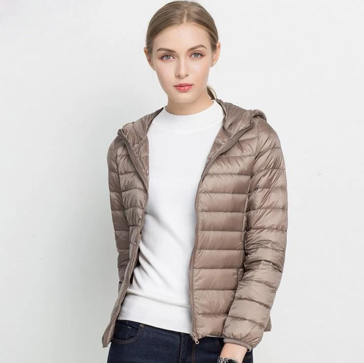 Doudoune ultra-légere à 90% de duvet de canard blanc 300g "Wygidne - lehtia"