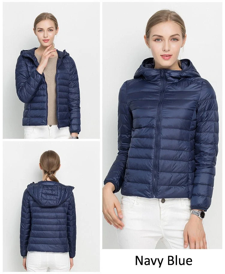 Doudoune ultra-légere à 90% de duvet de canard blanc 300g "Wygidne - lehtia"