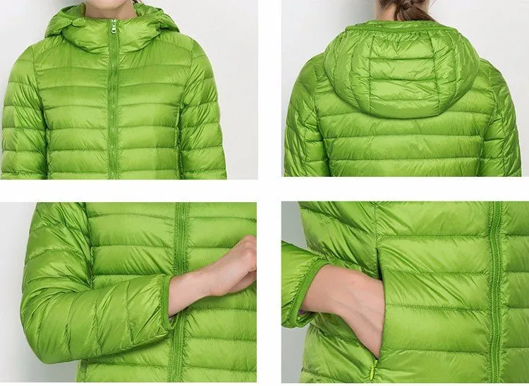 Doudoune ultra-légere à 90% de duvet de canard blanc 300g "Wygidne - lehtia"