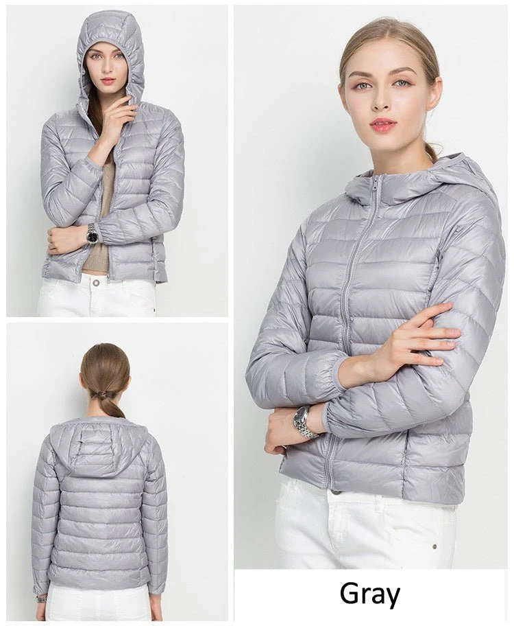 Doudoune ultra-légere à 90% de duvet de canard blanc 300g "Wygidne - lehtia"