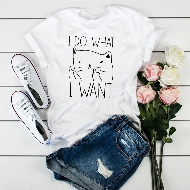 T-Shirt à manches courtes estival pour femme "RONWE - 90s"
