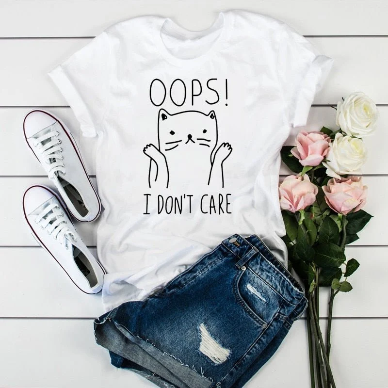 T-Shirt à manches courtes estival pour femme "RONWE - 90s"