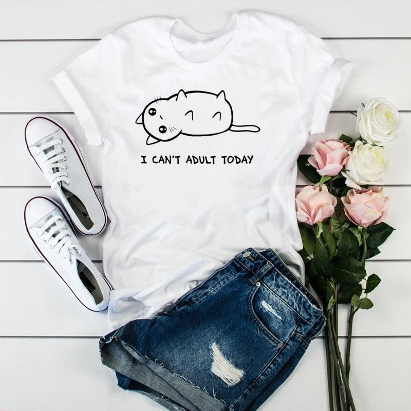 T-Shirt à manches courtes estival pour femme "RONWE - 90s"