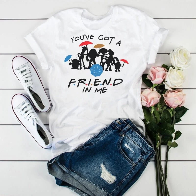 T-Shirt à manches courtes estival pour femme "RONWE - 90s"
